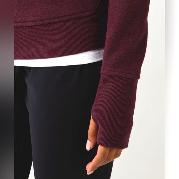 Lululemon Scuba Hoodie III in Bordeaux - Picture 7 of 7